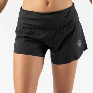 RABBIT Women's Smashems 3” Running Shorts Size Medium Black - Marathon